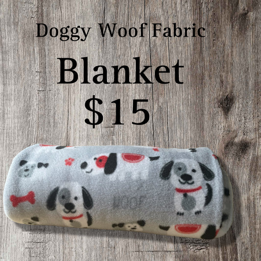 Doggy Woof Blanket